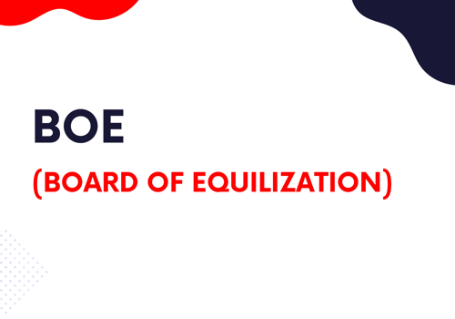 CRM Consulting and SI Package Example: Salesforce Development BOE(Board of equalization)