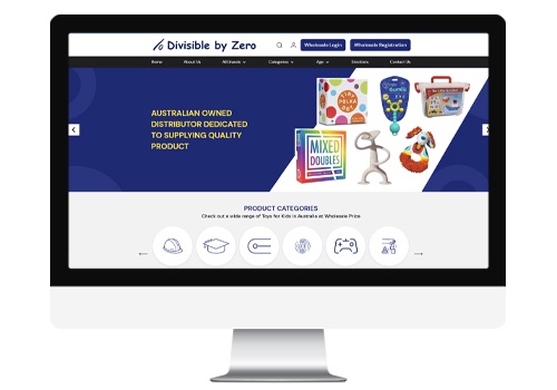 Search Engine Optimization Package Example: Web Development & SEO for Games & Toys Wholesaler