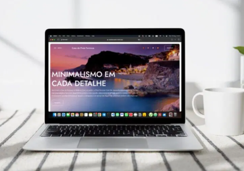 Web Development Package Example: Website - Casa de Praia Formosa