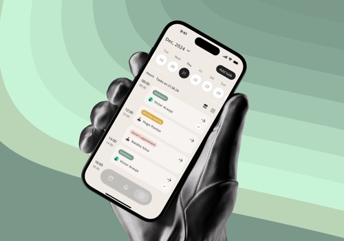 UX/UI Design Package Example: UX/UI Design for AI-Driven Caregiving Mobile App