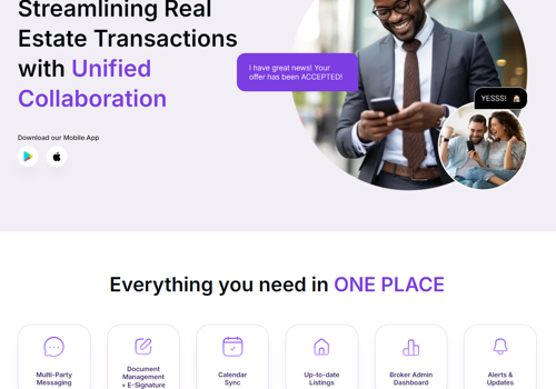 Web Development Package Example: Real Estate/Property finding website