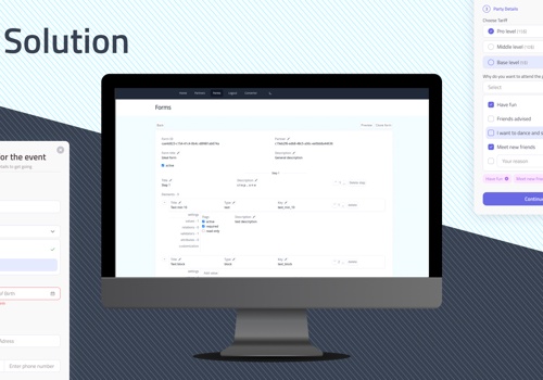 Web Development Package Example: FIS Solutions no-code SaaS loan management system