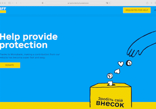 Digital Strategy Package Example: Non-Profit Organization website on Shopify