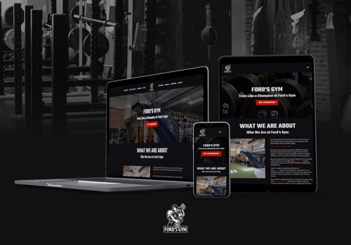 Web Design Package Example: Fitness Gym Website – WordPress Elementor