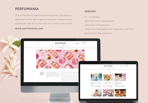 E-Commerce Development Package Example: Perfumania