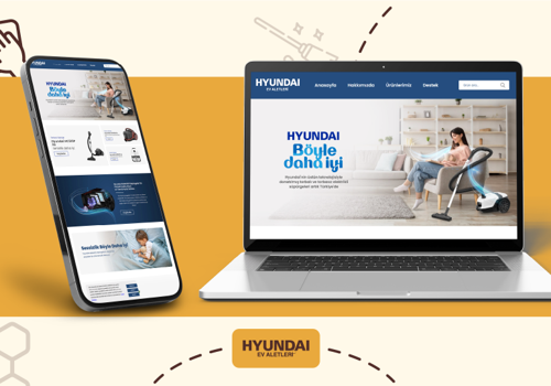 Web Design Package Example: Hyundai Home Appliances Web Design and Development