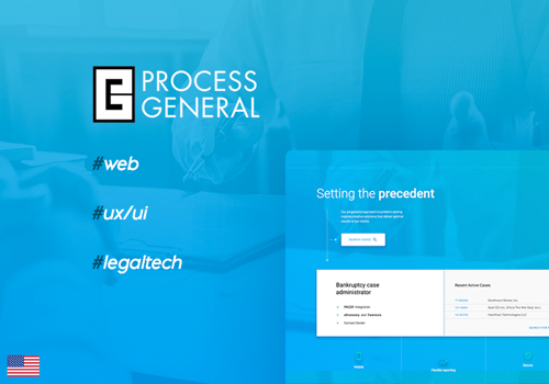 Web Development Package Example: Process General - US-wide database of legal cases