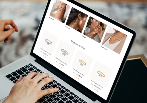 Web Design Package Example: VEYNOU – Sustainable Luxury Jewelry Platform