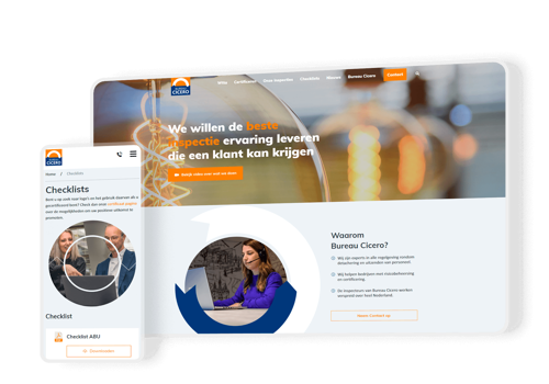 Web Design Package Example: Bureau Cicero