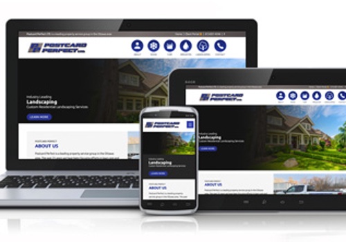 Web Design Package Example: New Website for a New Brand Name!