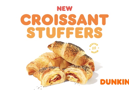 Branding Package Example: Croissant Stuffers -Sandwich naming for Dunkin'
