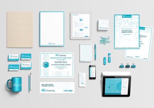 Advertising Package Example: Training Company Naming/Branding, Graphics Support