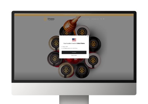 E-Commerce Development Package Example: O Honey