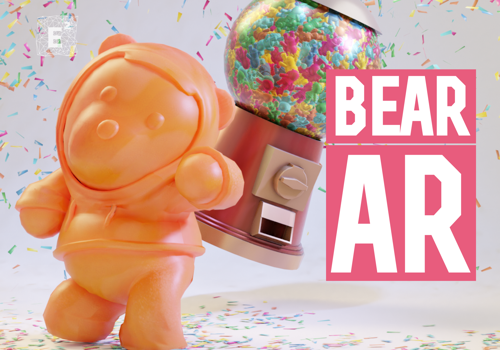 AR/VR Development Package Example: AR bear for Ozuna's song promotion