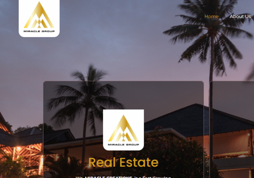Web Development Package Example: Miracle Real Estate