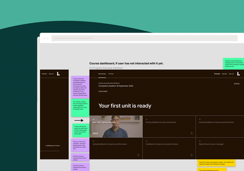 UX/UI Design Package Example: Crafting a Slick UI for a New Internal Talent Tool