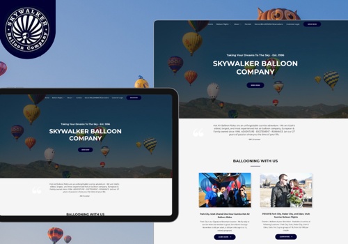 Web Design Package Example: Update & redesign of a old WordPress websi