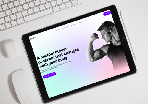 Web Development Package Example: Healthy diet and fitness platform
