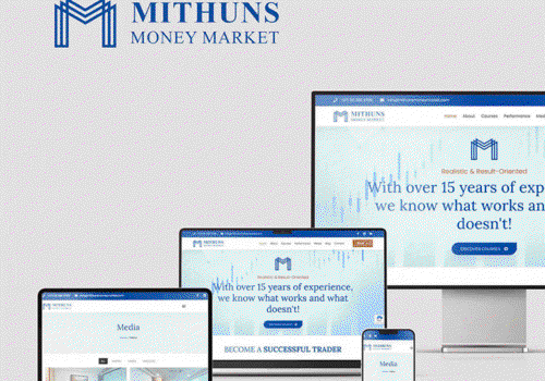 Web Design Package Example: Mithun's Money Market