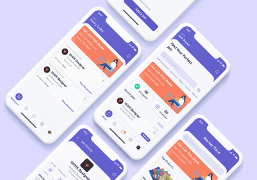 Mobile App Development Package Example: On the road jobs