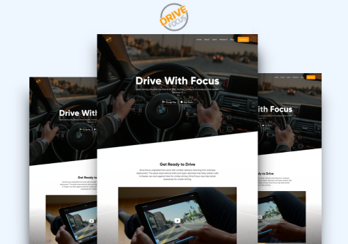 UX/UI Design Package Example: Drive Focus
