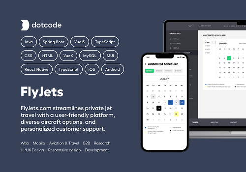 Custom Software Development Package Example: Flight Booking System