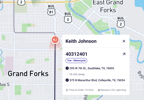 Web Development Package Example: Roadsider - Advanced Towing SaaS