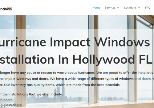 Pay Per Click Package Example: Superior Impact Windows