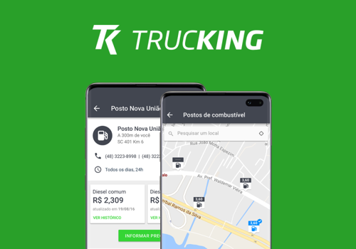 Mobile App Development Package Example: Trucking – the trucker's guide to the highway