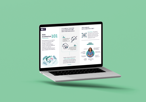 Graphic Design Package Example: Dataiku Infographic