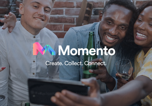 Branding Package Example: Momento NFT Identity and Website