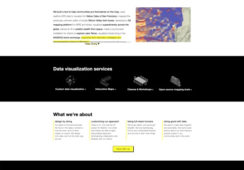 Web Development Package Example: Stamen