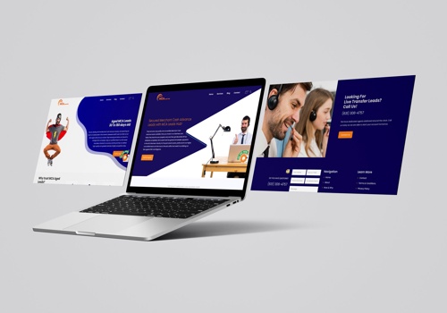 Web Design Package Example: Website Design and Development for MCA Leads Hub