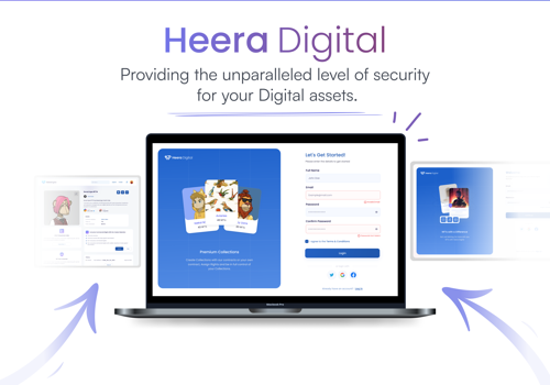 UX/UI Design Package Example: Heera Digital |