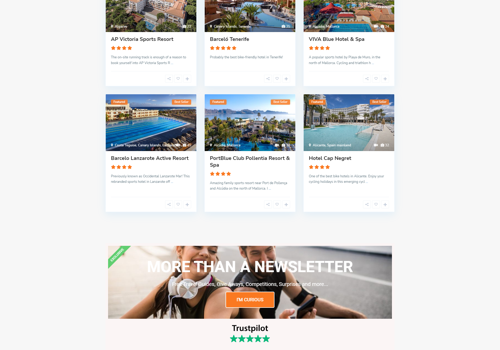 Custom Software Development Package Example: Sports-hotels