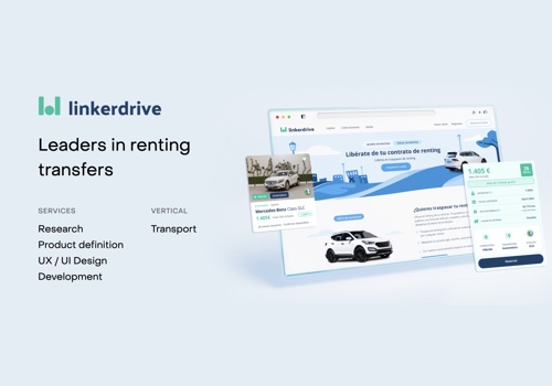 Web Design Package Example: Leaders in renting transfers