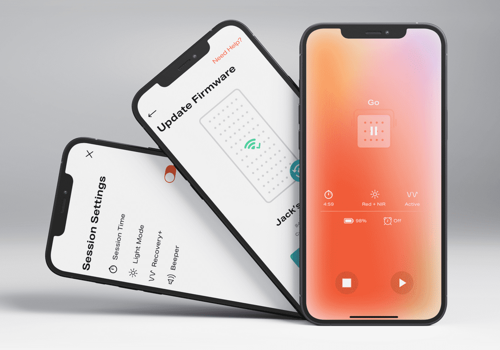 Mobile App Development Package Example: Light-therapy mobile apps and CMS