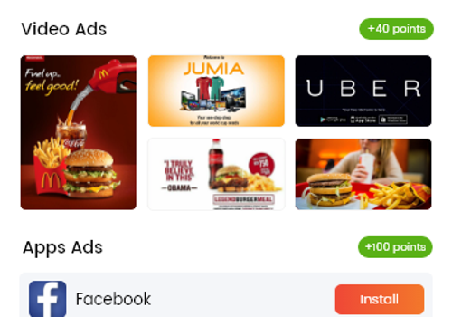 Mobile App Development Package Example: Lottery App