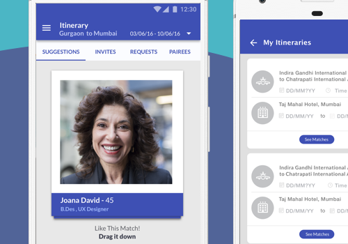 Mobile App Development Package Example: Airpair - Business Networking