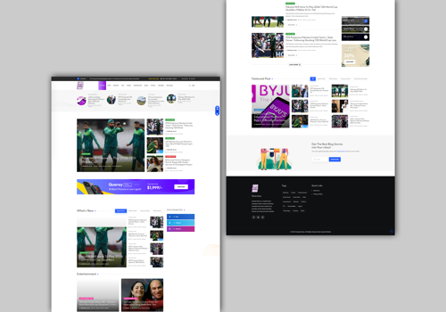 Web Design Package Example: Gazette Now Website Maintenance and Support