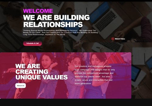 Web Design Package Example: Portfollio Website