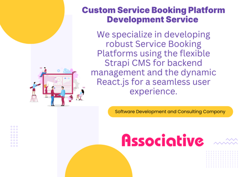 Web Design Package Example: Service Booking Platform Development using Strapi
