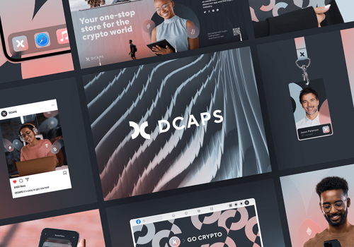 Branding Package Example: Branding and Logo for Crypto Exchange Platform