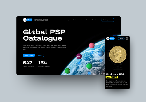 Web Development Package Example: PayAtlas – Global Directory of Payment Providers