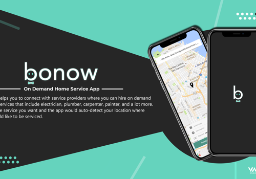 Mobile App Development Package Example: Bonow - On Demand Home Service App
