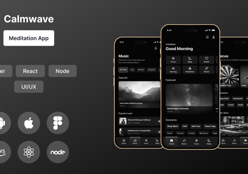 IT Staff Augmentation Package Example: Meditation App Development