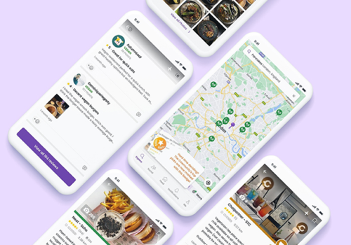Mobile App Development Package Example: HappyCow