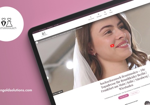 E-Commerce Development Package Example: WordPress Maintenance Services for Hochzeitsrausch