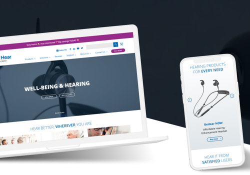 UX/UI Design Package Example: Wear&Hear