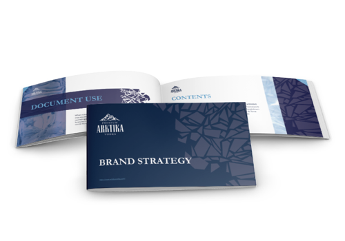 Branding Package Example: Charting a New Course for Arktika Vodka